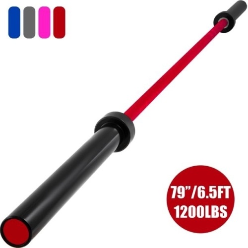 VEVOR Olympic Barbell, 33lbs, Capacity 1200lbs   - Lot 405
