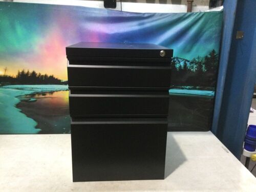 Devaise 3-Drawer Steel Mobile File Cabinet   - Lot 539