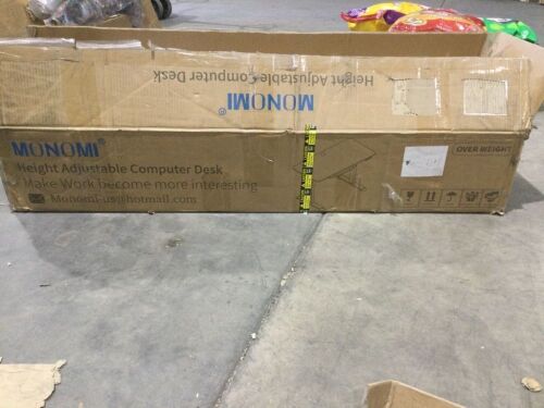 Monomi Height Adjustable Computer Desk  - Lot 541