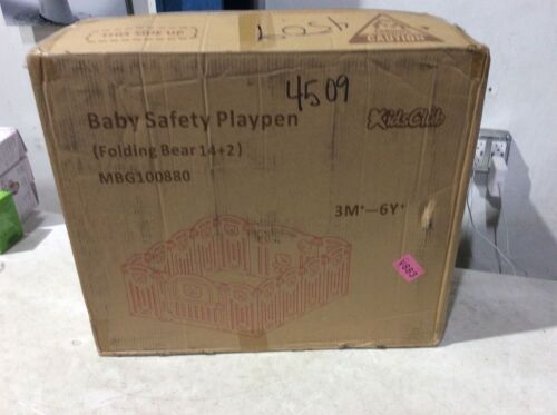 KidsClub Baby Safety Playpen 16 Panel  - Lot 549
