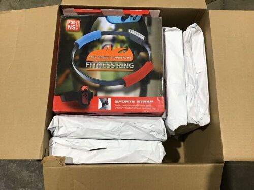 Case of (10) Fitness Rings for Nintendo Switch Ring Fit Adventure  - Lot 555