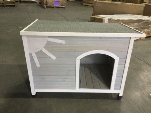 Eilio Folding Wood Dog House for Medium Breeds - Lot 557