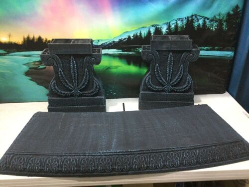Arcadia Fiberclay Garden Bench - Missing Hardware  - Lot 636