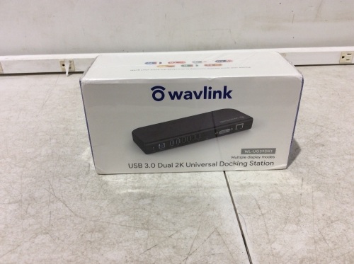 Wavlink USB 3.0 Dual 2K Universal Docking Station - Lot 653