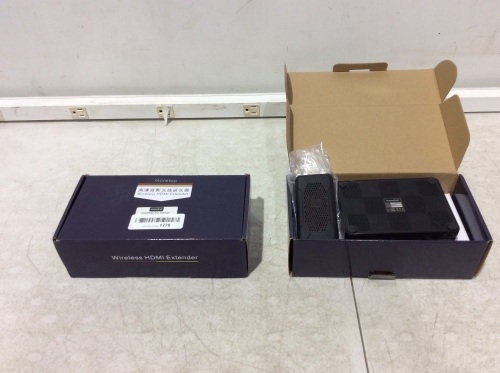 Lot of (2) Moretop Wireless HDMI Transmitter and Receivers - Lot 683
