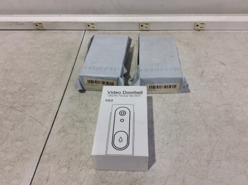 Lot of (3) HD Wi-Fi Video Doorbells - Lot 685