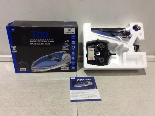 T03 Radio Controlled High Speed Racing Boat  - Lot 693