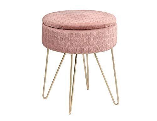 Salbay Velvet Footrest Storage Ottoman  - Lot 831