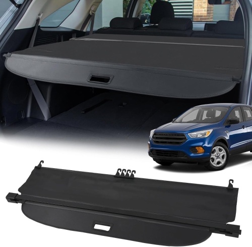 AUXMART Cargo Cover for Ford Edge SE SEL ST Sport Titanium 2016-2022 Cargo Rear Cover Trunk Retractable Shielding Shade for Ford 2017 2018 2019 2020 2021 - Lot 15