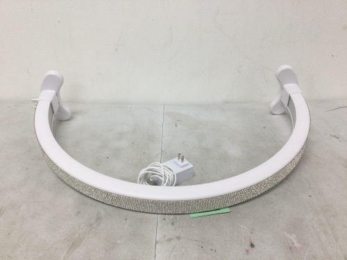 Half Moon Nail Desk Lamp with Rhinestones, Adjustable Brightness - Lot 48