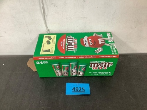 Box of M&M's Minis 24pcs - Lot 4925