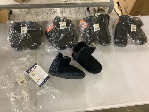 Lot of (5) Women's Bootie Slippers, Small 5-6 - Lot 161