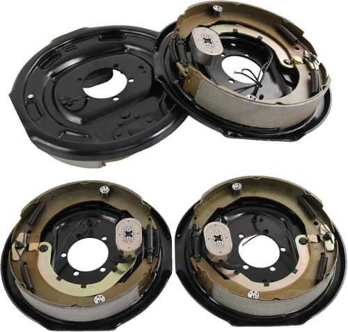  12" x 2" Electric Trailer Brake Assemblies for 5200lbs 6000lbs 7000lbs Trailer Axles Driver's and Passenger's Side  - Lot 167