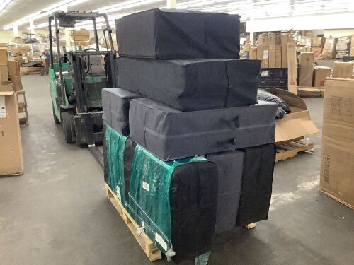Lot of (6) Folding Mattress Toppers - Uninspected - Lot 180