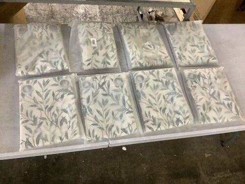 Lot of (8) VOGOL Linen Texture Curtains, 63", One Panel - Lot 260