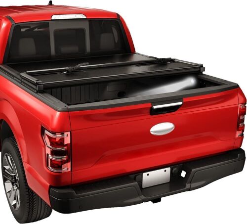  Hard Tri-Fold Truck Bed Tonneau Cover for Ford F-150 2015-2024 6'5" Bed - Lot 298