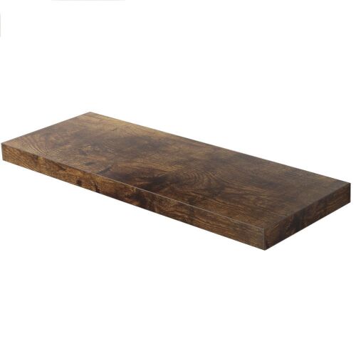 Wooden Floating Wall Shelf with Invisible Bracket, 36" W x 12.75" D x 2" H - Lot 325