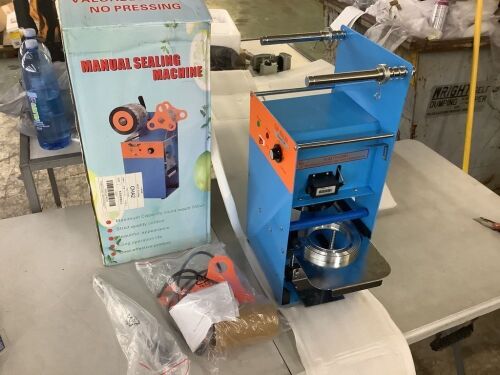 Manual Cup Sealing Machine  - Lot 331