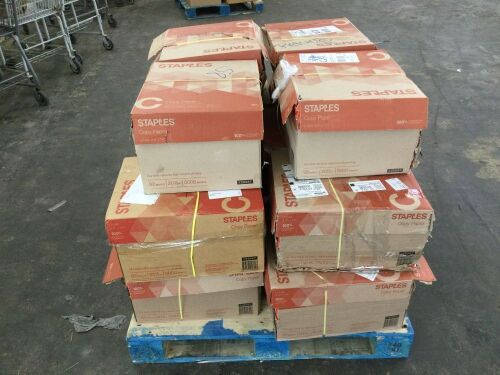 Pallet of (16) Boxes Copy Paper 8.5 x 14" - Lot 336