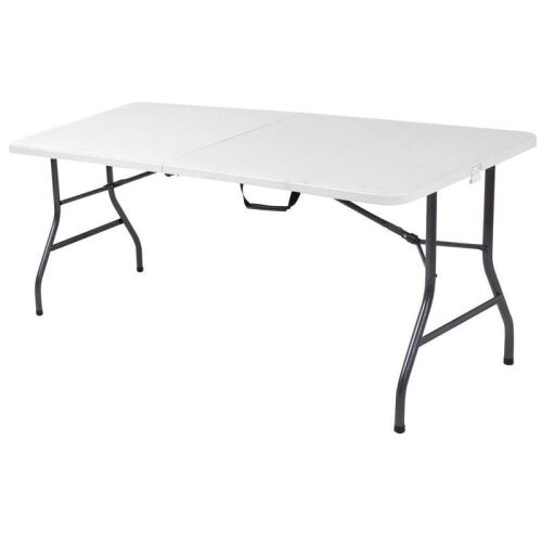 COSCO 6 ft. Fold-in-Half Banquet Table w/Handle - Lot 393