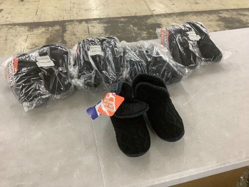 Lot of (5) Women's Bootie Slippers, Small 5-6 - Lot 563