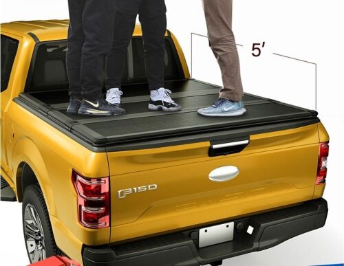Hard Tri-Fold Tonneau Cover for Ford Ranger 2019-2023 5' Bed - Lot 582