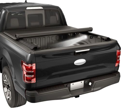 Roll Up Truck Bed Tonneau Cover for 2015-2022 Ford F-150 8ft Bed  - Lot 596