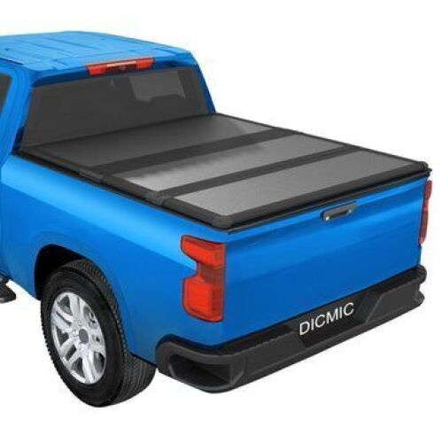 Hard Tri-Fold Tonneau Cover for 2015-2022 Chevy Colorado GMC Canyon 6ft Bed  - Lot 683