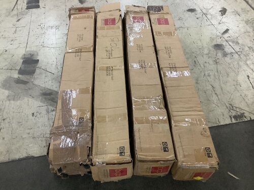 Lot of (4) 12' x 12' Pop Up Canopies - Uninspected - Lot 440