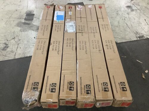 Lot of (6) 10' Solar LED Patio Umbrellas - Uninspected - Lot 746
