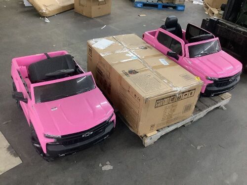 Lot of (3) Ride On Toys, 2 Missing Charging Power Cord  - Lot 149