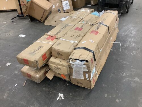 Lot of (9) Cantilever Patio Umbrellas - Uninspected - Lot 458