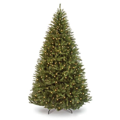 Pre-Lit Hinged Douglas Artificial Christmas Tree w/ Stand - Lot 133