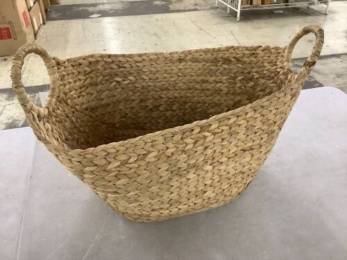 Woven Storage Basket - Lot 237
