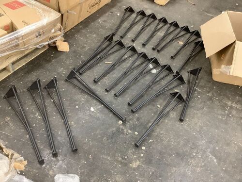 Lot of (28) Hairpin Table Legs - Lot 425