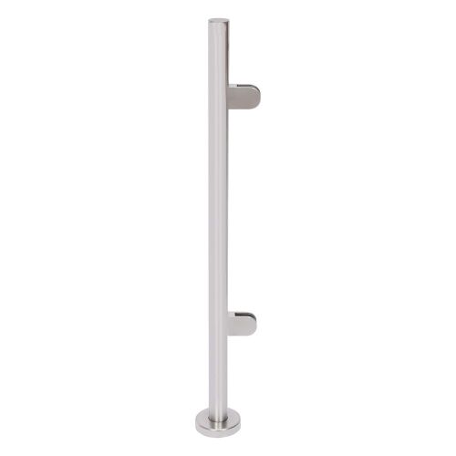 Lot of (3) Stainless Steel Fence Railing Posts - Lot 539