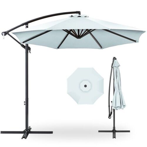 Offset Hanging Patio Umbrella - 10ft - Lot 445