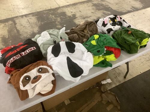 Lot of (8) Funziez! Adult Onesies - See Pics - Lot 442