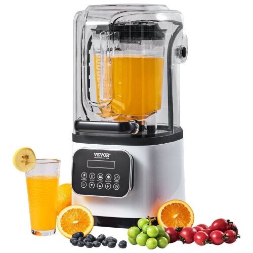 VEVOR 68oz Countertop Blender with Shield, 9 Speed & 5 Functions - Lot 81