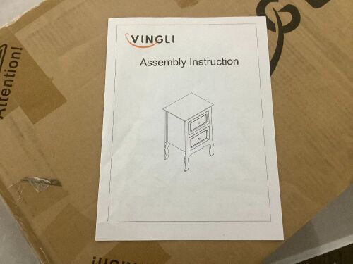 VINGLI Night Stand  - Lot 308