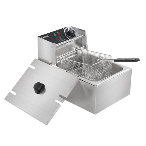 ROVSUN 11.4 QT 110V 2500W Single Tank Electric Deep Fryer - Lot 78