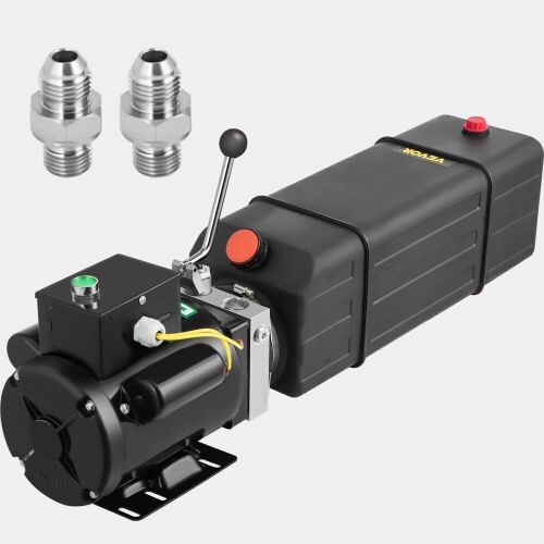 VEVOR 2950 PSI 60HZ Car Lift Hydraulic Power Unit for 2 & 4 Post Lifts, 3 HP 220V, 3.5 Gallon Reservoir - Lot 63