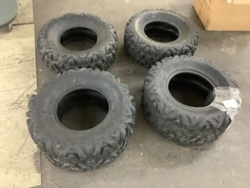 Set of 4 ATV Tires  - Lot 102