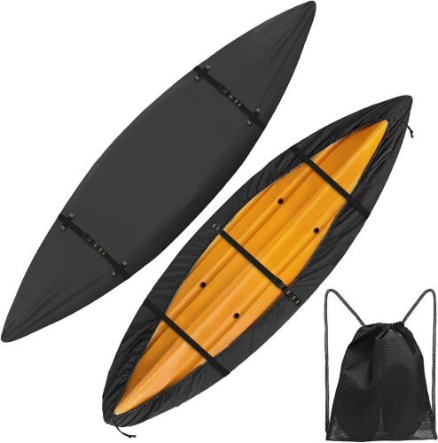 Heavy Duty Tear Resistant Kayak Cover, Fits 10.8-12ft  - Lot 715