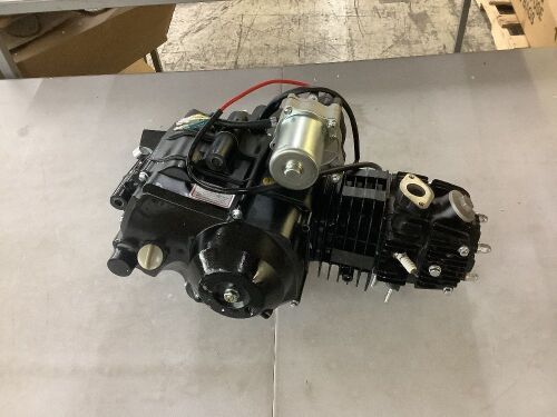 110CC 4-Stroke Gasoline Engine - 3 Forward,1 Reverse,Pit Dirt Bike Motorcycle A7TC Engine Motor Air-cooled CDI Ignition For ATVs, GO Karts - Lot 104