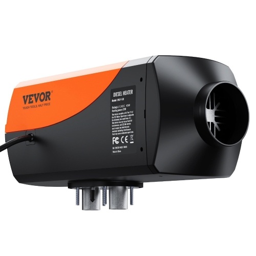 VEVOR Diesel Air Heater 12V 2KW Bluetooth App LCD Display   - Lot 802