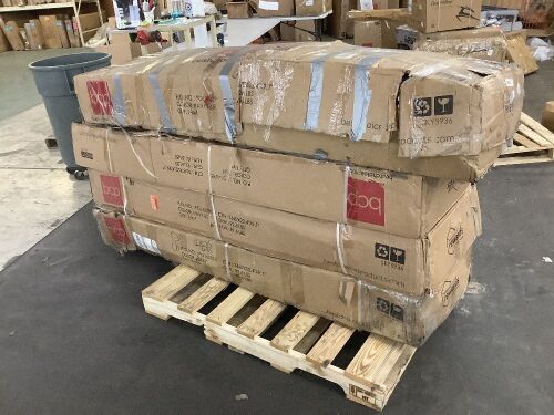 Lot of (4) 3-Seater Patio Swings - Open Box, Uninspected - Lot 51