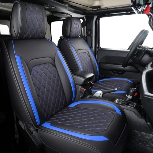 Aierxuan Jeep Wrangler JK JL Front Seat Covers - Lot 4648