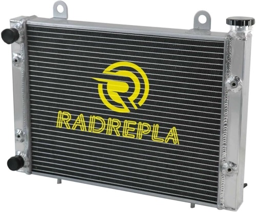 1240527 ATV Aluminum Radiator for 2010-2014 Polaris Ranger 400 500 570 800 900 EFI Crew Radiador for Polaris 2015-2016 M1400 Radiators 2011 2012 2013 10 11 12 13 14 15 16 - Lot 4668