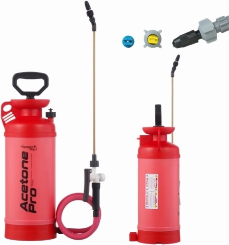 Sprayers Plus Acetone Pro Sprayer,The Ultimate Solution for Acetone & Vinegar Applications, 2 Gallon - Lot 4682
